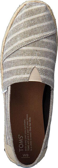 Toms - Seasonal Classics Brown Metallic Stripe