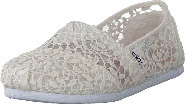 Toms - Seasonal Classics White Lace Leaves