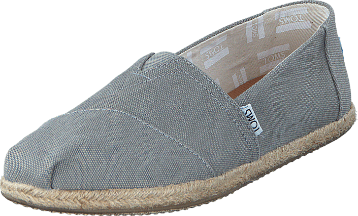 Toms - Seasonal Classics Drizzle Grey Washed Canvas