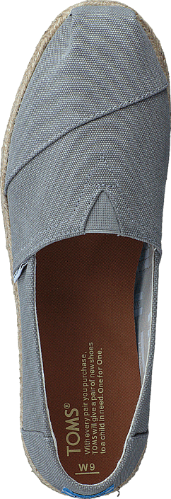 Toms - Seasonal Classics Drizzle Grey Washed Canvas