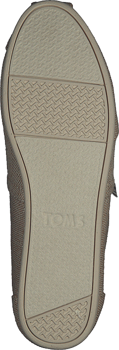 Toms - Seasonal Classics Natural Metallic Linen