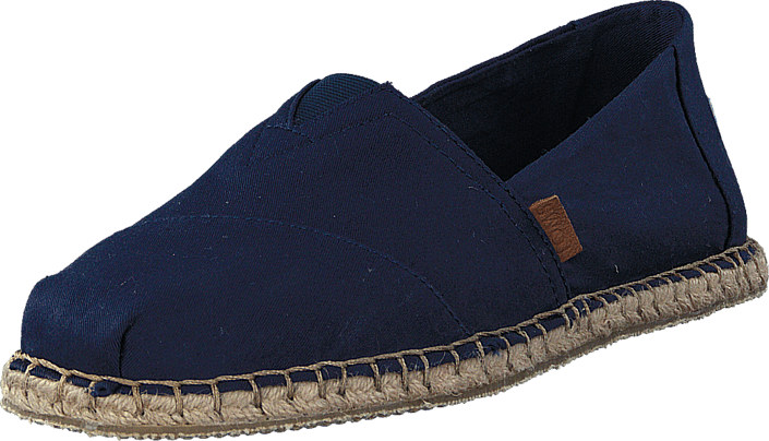 Toms - Seasonal Classics Navy Canvas/Blanket Stich