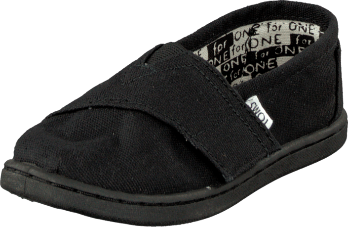 Toms - Seasonal Classic Kids Black Canvas
