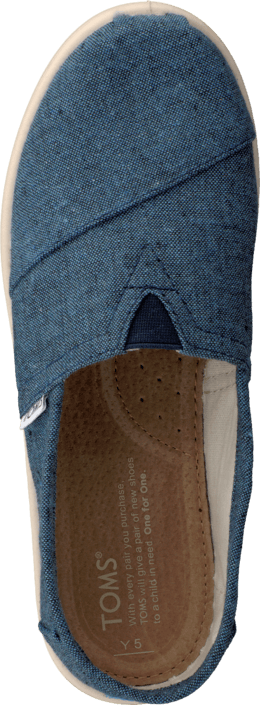 Toms - Seasonal Classic Jr Navy Chambray