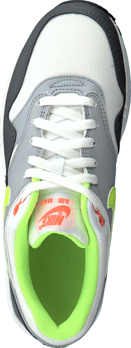 Nike - Nike Air Max 1 (Gs) White/Grey/Volt Green