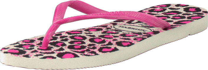 Havaianas - Slim Animals White/Rose