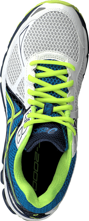 Asics - GT-2000 3 White/Flash Yellow/Indigo Blue