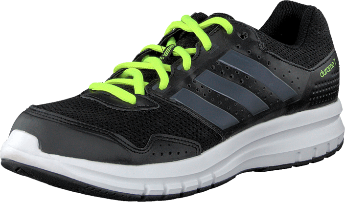 adidas Sport Performance - Duramo 7 K Black/Dark Grey/Yellow