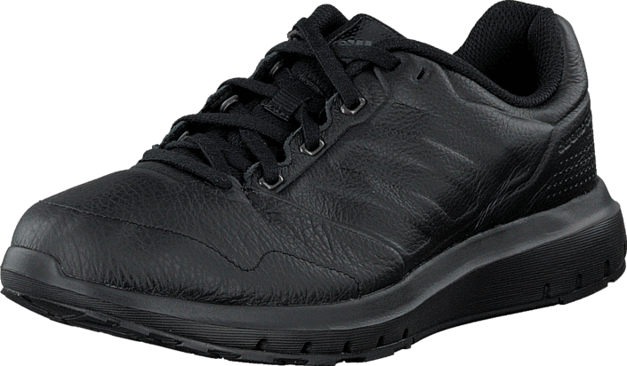 adidas Sport Performance - Duramo Trainer Lea Core Black/Iron Met.