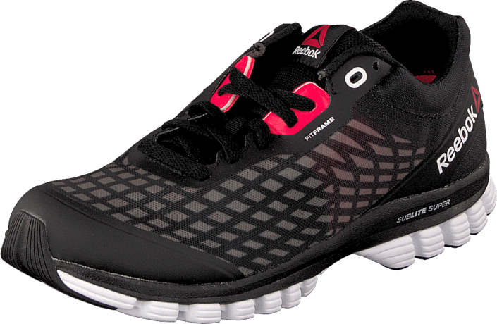 Reebok - Sublite Super Duo Black/Neon Cherry/Shark/White
