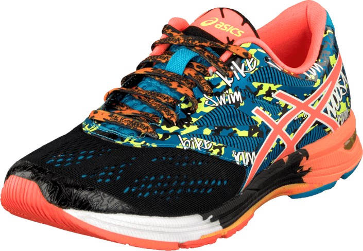 Asics - Gel Noosa Tri 10 Black/FlashOrange/FlashYellow