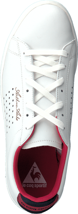 Le Coq Sportif - Arthur Ashe Int Sport Jaquard Optical White/Vintage Red