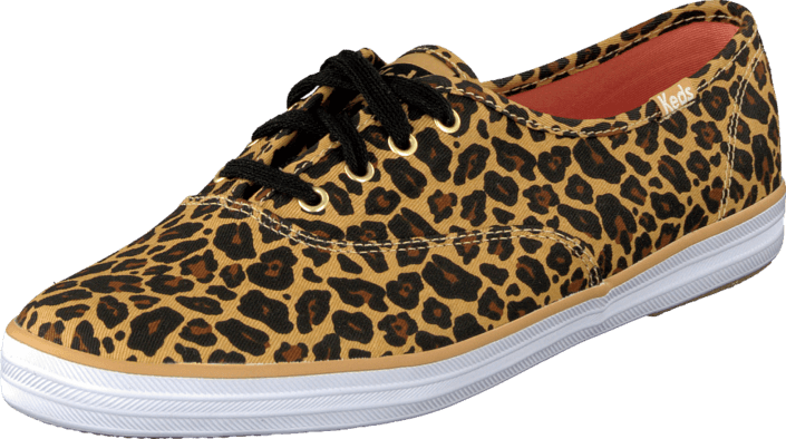Keds - Champion Leopard Twill Tan