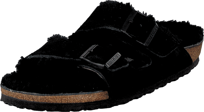Birkenstock - Arizona Black Sheepskin Black