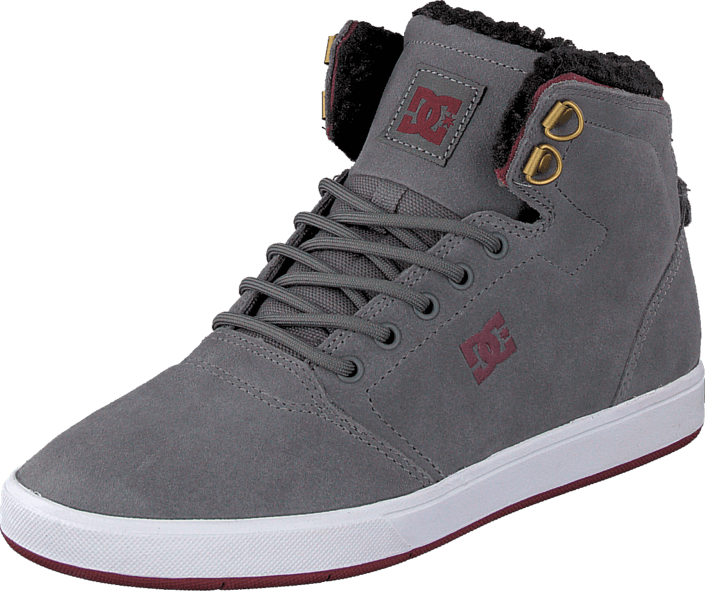 DC Shoes - Crisis High Wnt B Shoe Grey/Dark Red