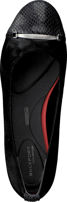 Rockport - Total Motion Layer Captoe Black Sparkle Suede