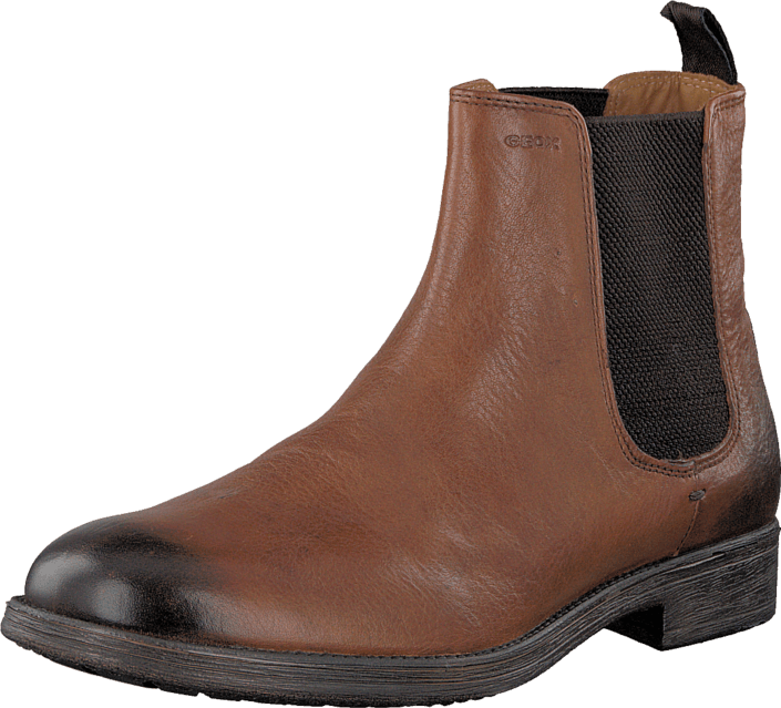 Geox - U Jaylon E - Tumb.Lea Cognac