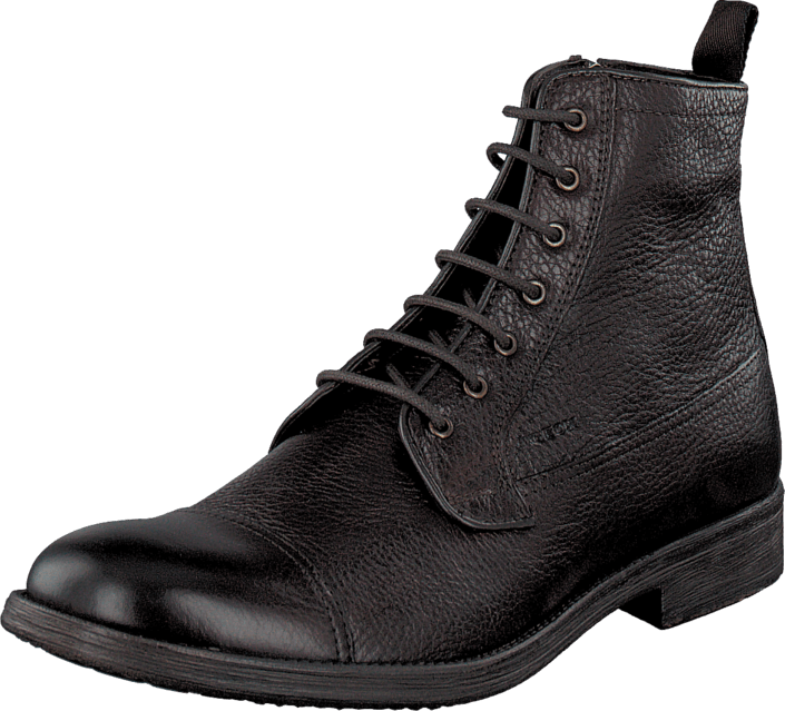 Geox - U Jaylon B - Tumb.Lea Dark Brown