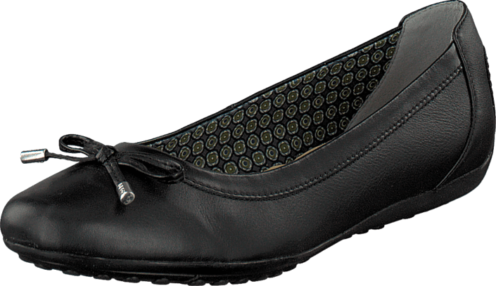 Geox - D Piuma Bal H - Smooth Leath. Black
