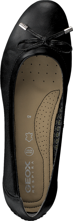 Geox - D Piuma Bal H - Smooth Leath. Black