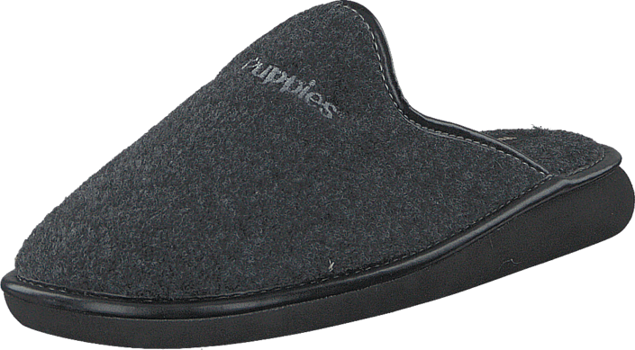 Hush Puppies - Felt Slipper ANTRACITE