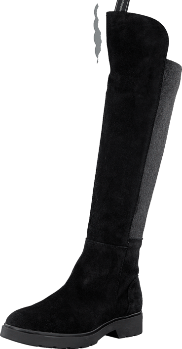 Hush Puppies - Anna Elast Overknee BLK