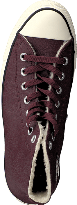 Converse - All Star Leather Shearling Deep Bordeaux/Natural/Egret