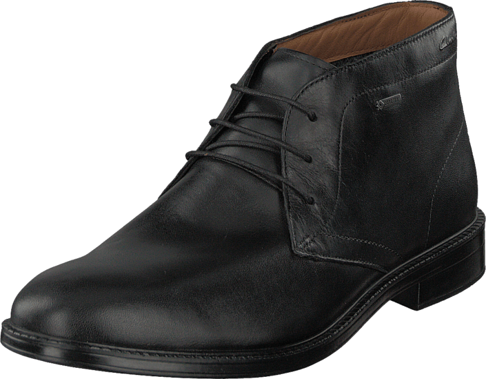 Clarks - Chilver Hi GTX Black Leather