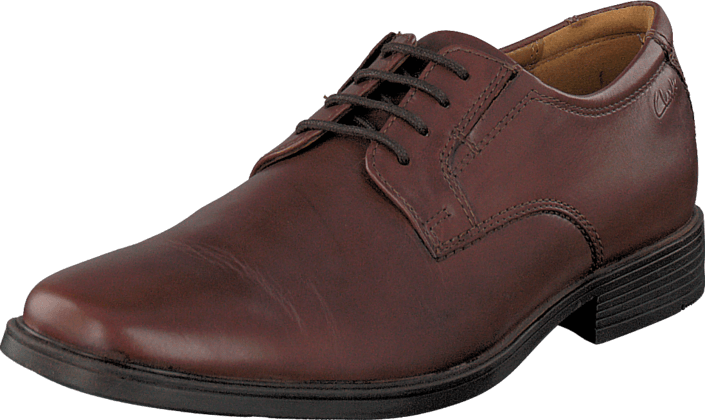 Clarks - Tilden Plain Brown Leather