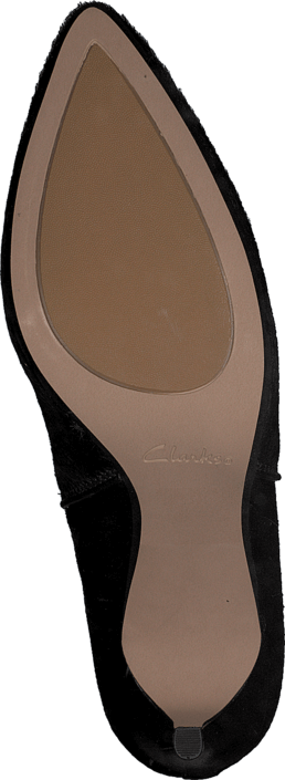 Clarks - Dalhart Salsa Black int Lea