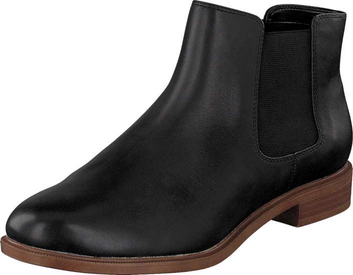 Clarks - Taylor Shine Black Leather