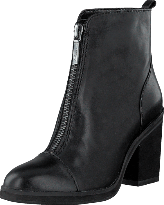 Clarks - Clementine Ice Black Leather