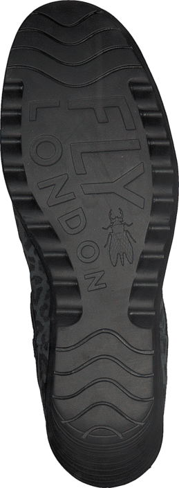 Fly London - Yat Black Leopard