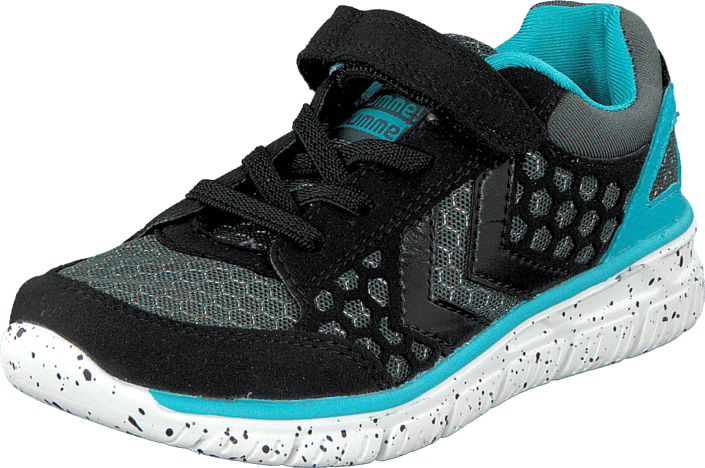 Hummel - Hummel Crosslite Jr Lo Black/Scuba Blue