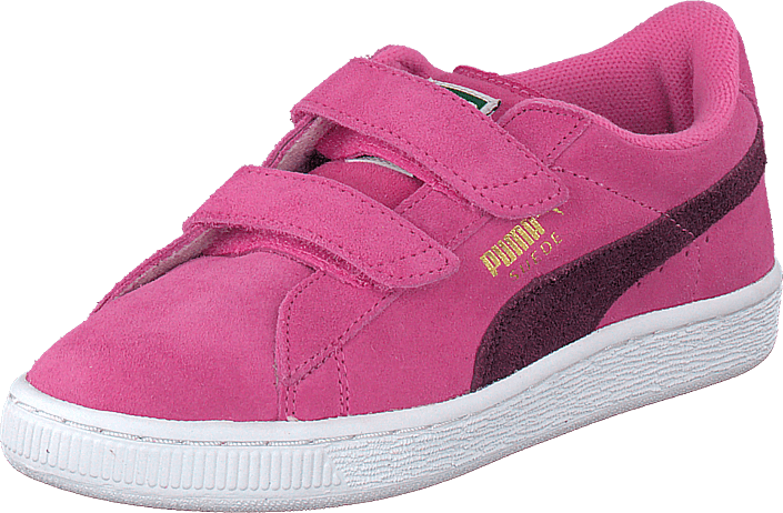 Puma - Suede 2 Straps Kids Pink
