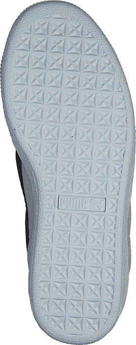 Puma - Suede 2 straps Kids Black-White