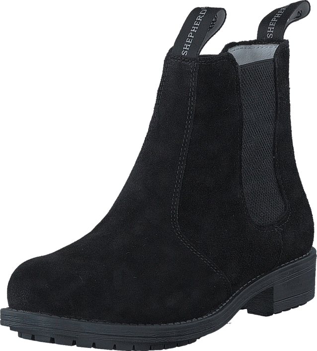 Shepherd - Sanna Outdoor Suede Svart