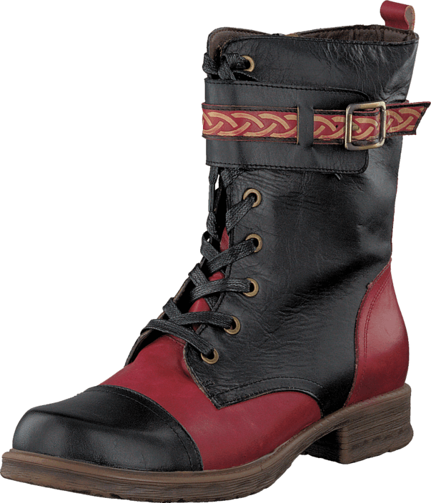 Soft Comfort - Halle Black/red 06