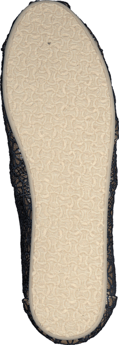 Toms - Wm Seasonal Classic Gold Navy crochet glitter