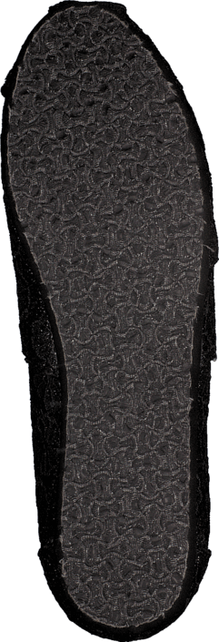 Toms - Wm Seasonal Classic Black crochet glitter