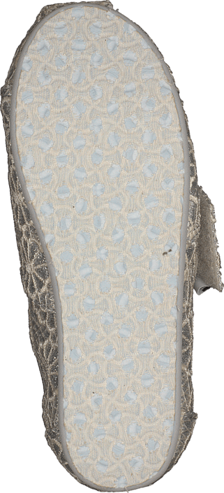 Toms - Seasonal classic tiny Silver crochet glitter
