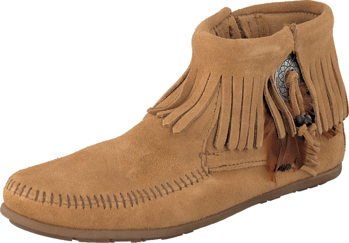 Minnetonka - Concho Feather Boot Taupe