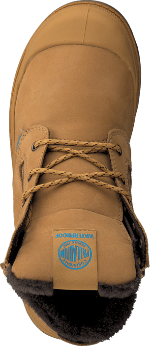 Palladium - Pampa Hi Cuff WPS Kids Amber gold