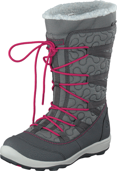 Viking - Edda Dark Grey/Dark Pink