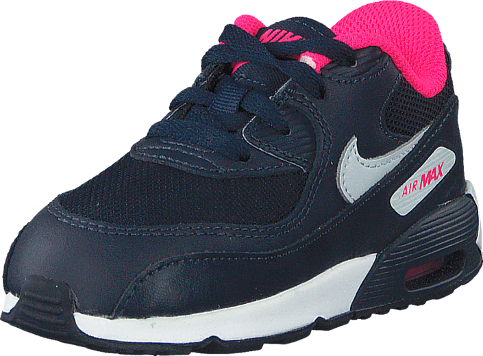 Nike - Nike Air Max 90 Mesh (Td) Obsdn/Pr Pltnm-Hypr Pnk-White