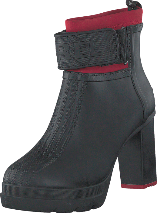 Sorel - Medina III Black, Bright Red