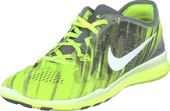 Nike - Wmns Nke Free 5.0 Tr Fit 5 Prt Volt/Grey