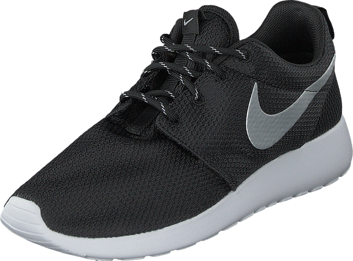 Nike - Wmns Nike Roshe One Black/Mtlc Platinum-White