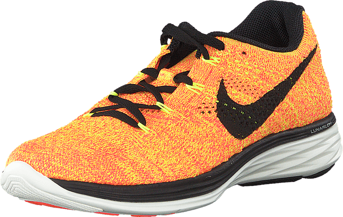 Nike - Wmns Nike Flyknit Lunar3 Vlt/Blck-Bright Crimson