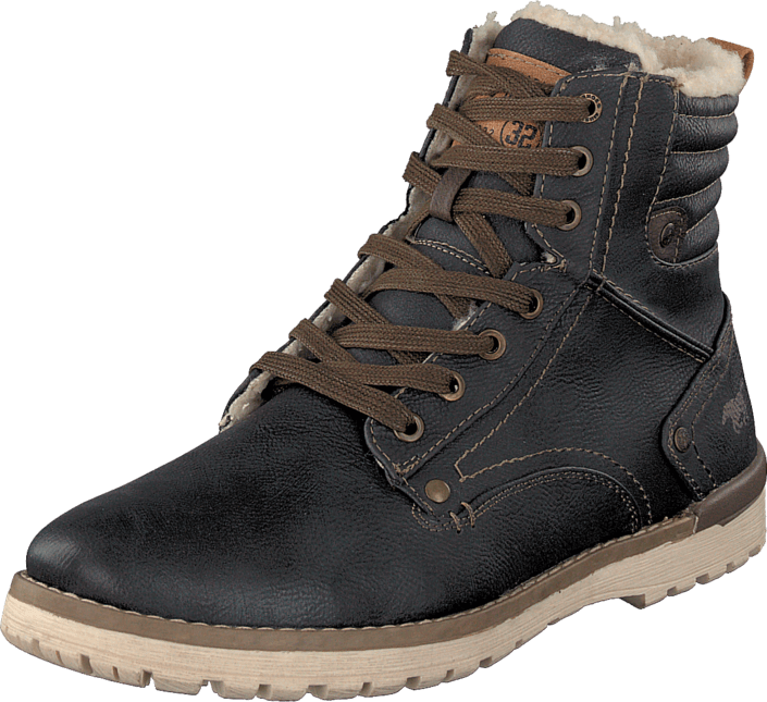 Mustang - 4092603 Men's Boot (fur) Graphite